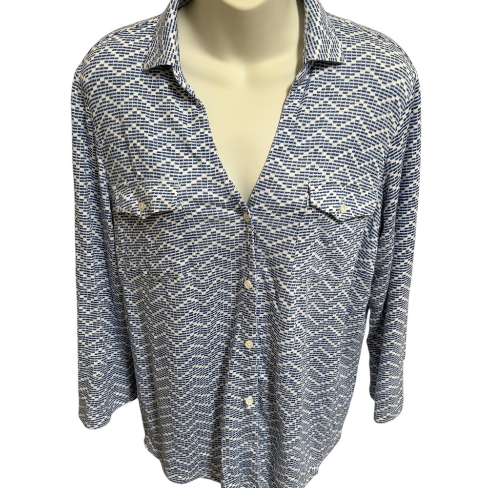 J McLaughlin Brynn Button Up Top